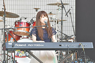 藤田麻衣子エコライフミュージックステージ写真1